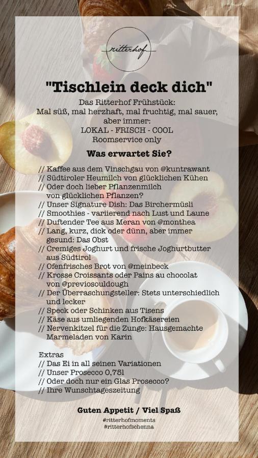 Apartmenthotel Ritterhof Suites & Breakfast シェーナ エクステリア 写真
